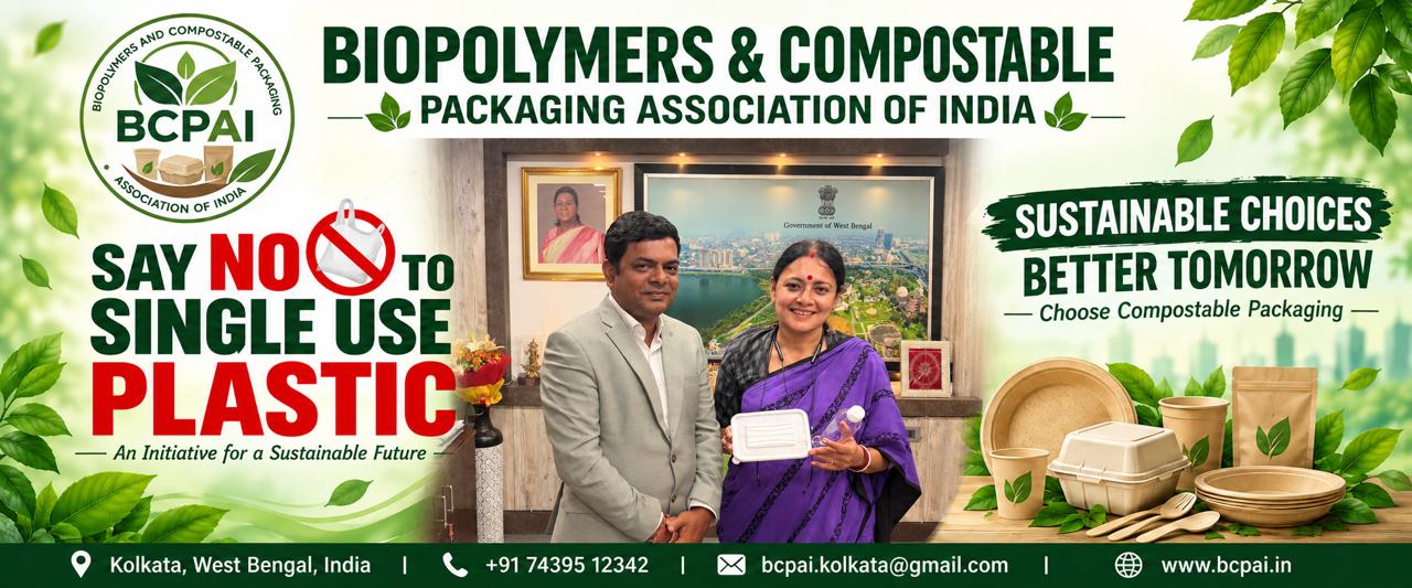 BIOPOLYMERS & COMPOSTABLE PACKAGING ASSOCIATION OF INDIA Banner