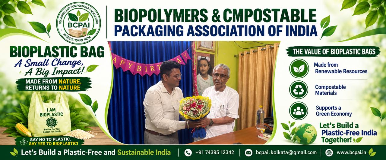 BIOPOLYMERS & COMPOSTABLE PACKAGING ASSOCIATION OF INDIA Banner